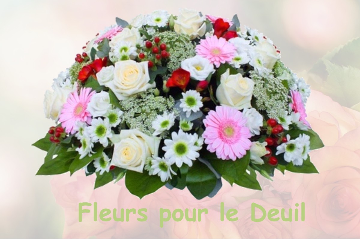 fleurs deuil MAZEROLLES-LE-SALIN